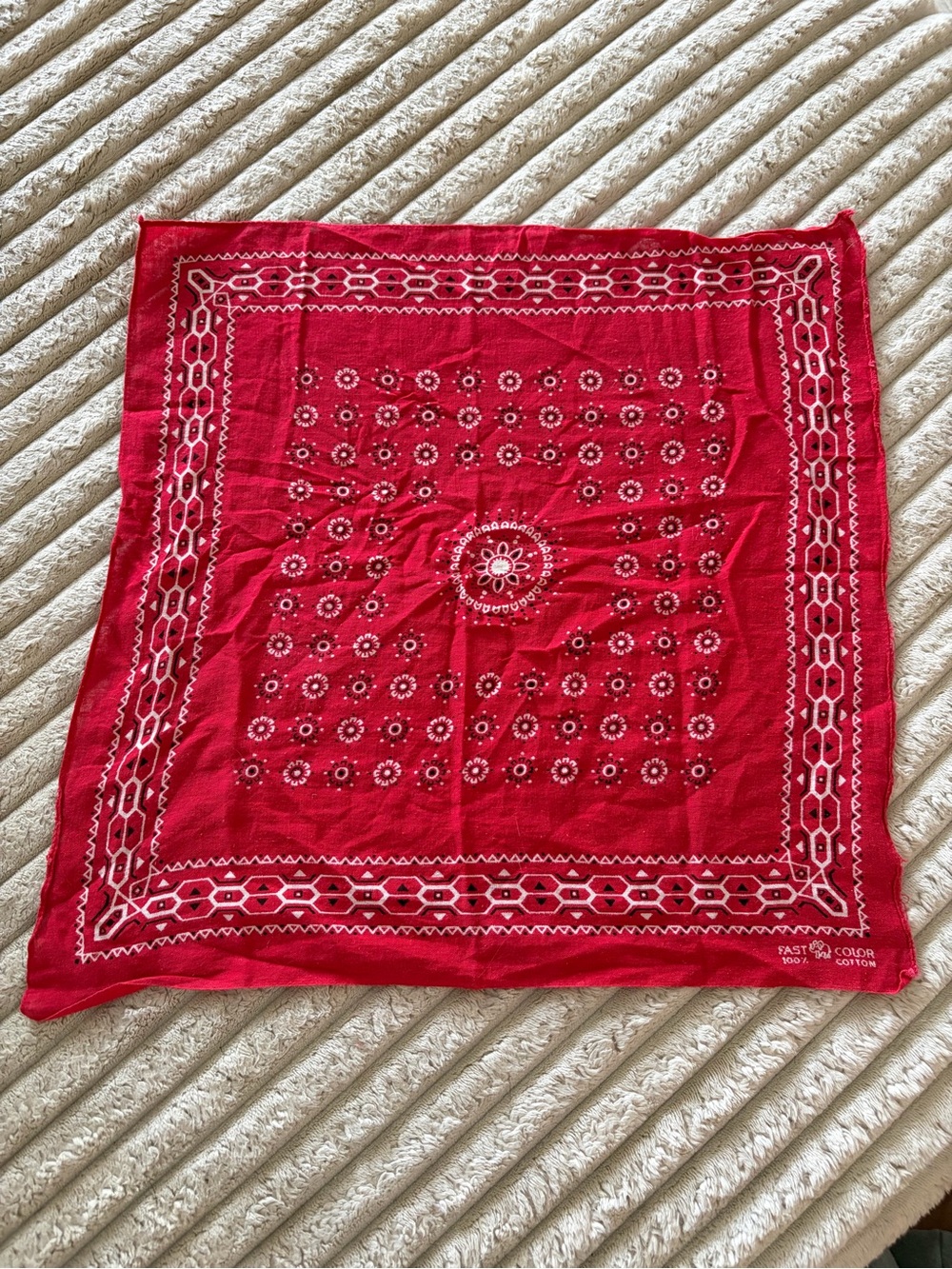 VTG 50’s-60’s Fast Color Bandana